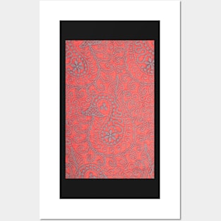 Luxurious Fabric Texture Posters and Art